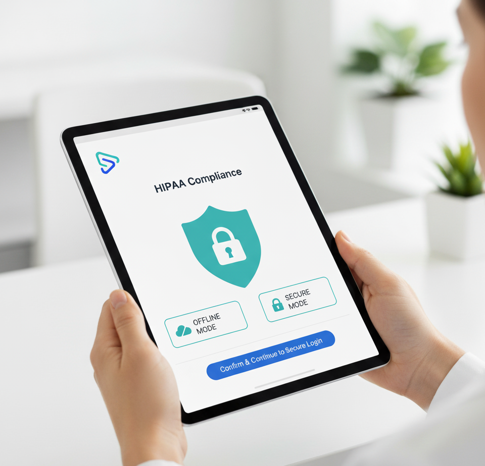 HiPAA-compliant app