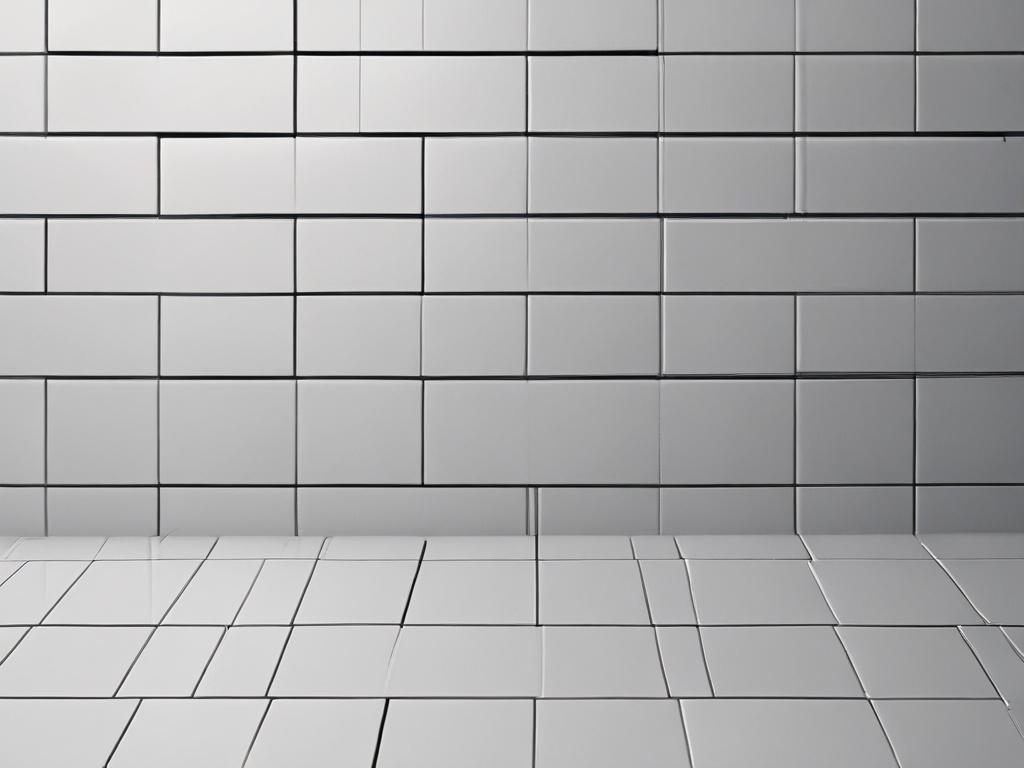 high-resolution close-up of floor tiles installation, vivid details, sleek and modern design, clean background