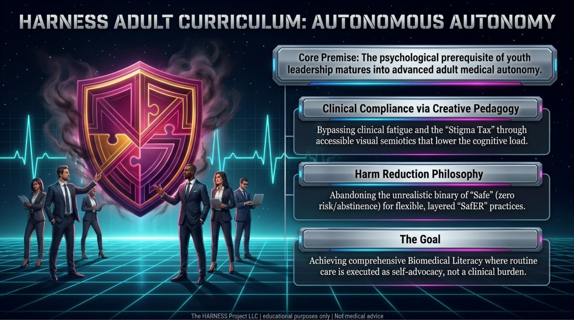 HARNESS Framework - Biomedical Literacy and Autonomous decision-making for adults