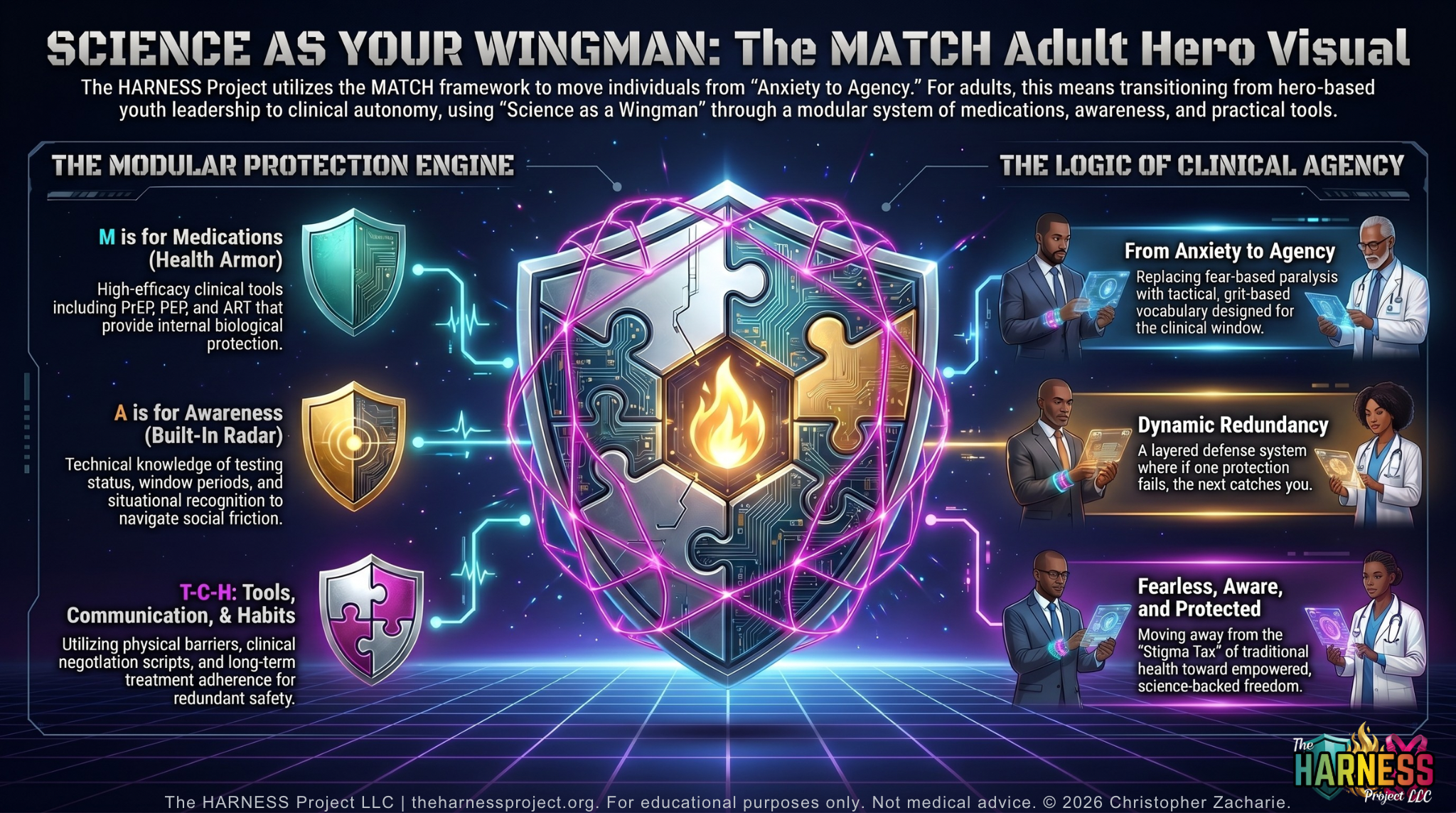 MATCH Your Protection - Science as Your Wingman biomedical autonomy visual
