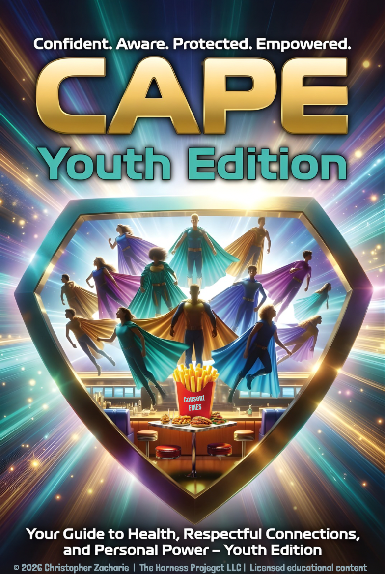 CAPE Youth Edition Cover - Confident. Aware. Protected. Empowered.