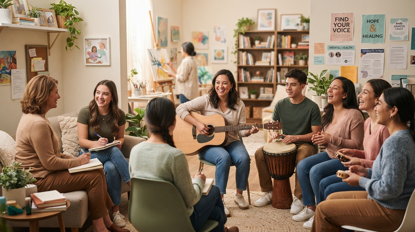 Mission - Mental health awareness and creative expression
