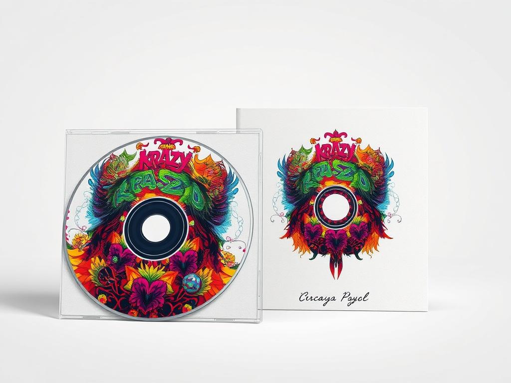 A high resolution image of a beautifully designed CD cover