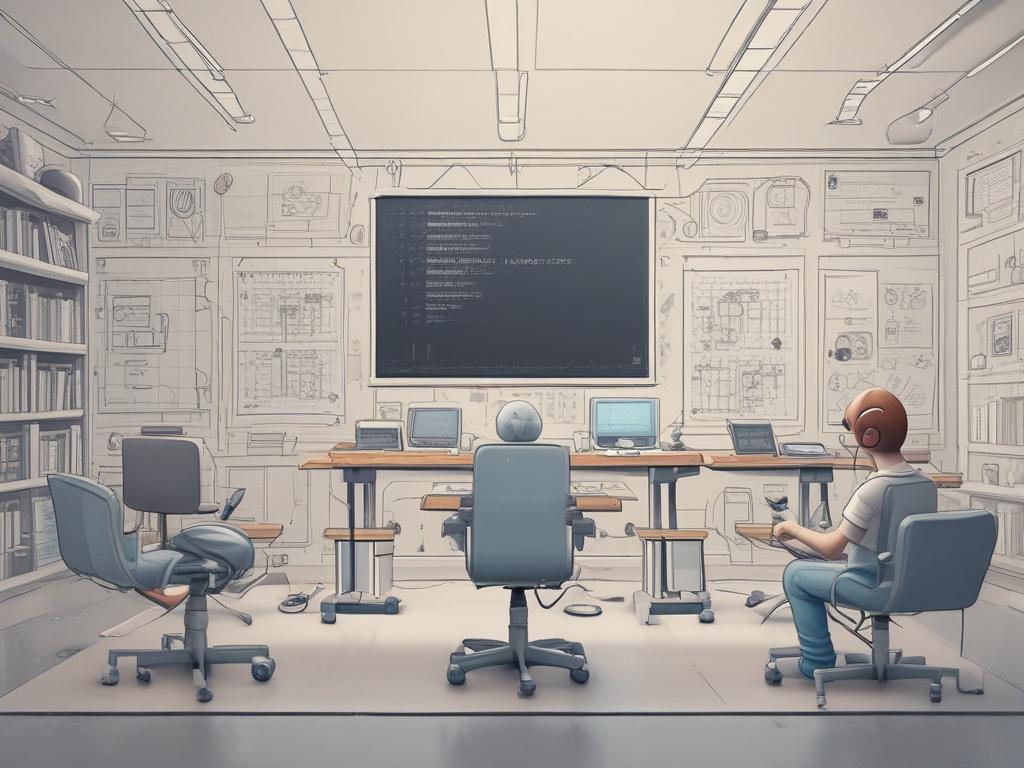 coding workshops, robotics classes, interactive learning