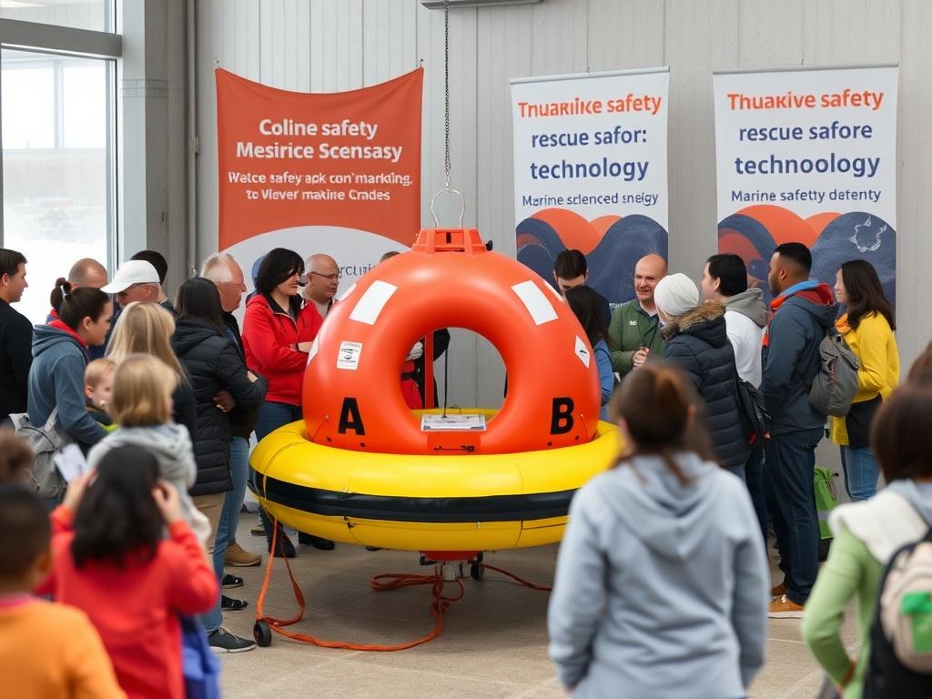 A realistic high resolution showcasing a community event focused on