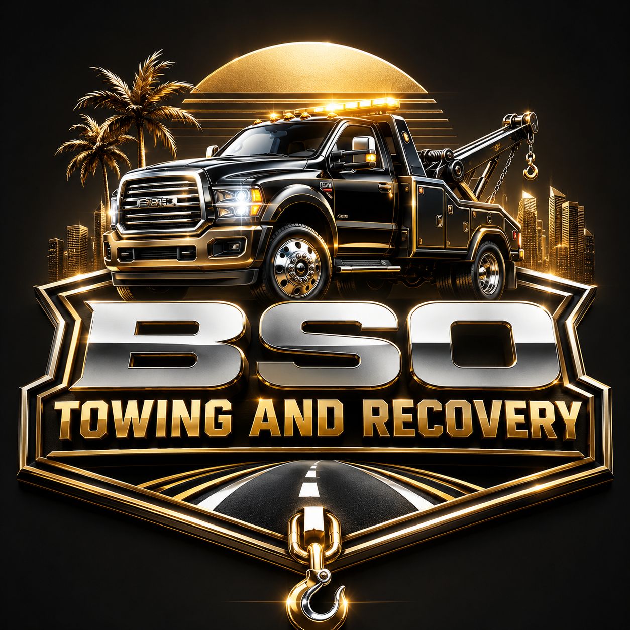 BSD Towing and Recovery Logo