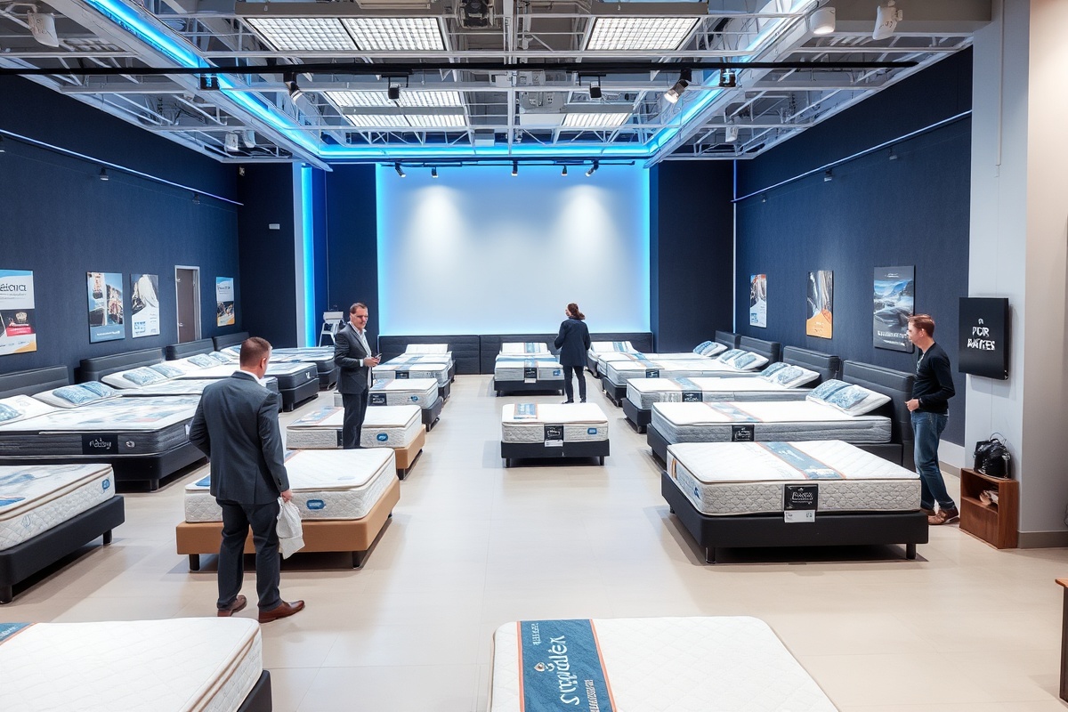 Azure Mattress showroom