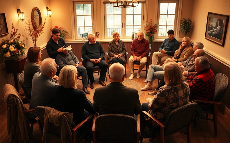 Welcoming Death Café circle with people gathered in conversation