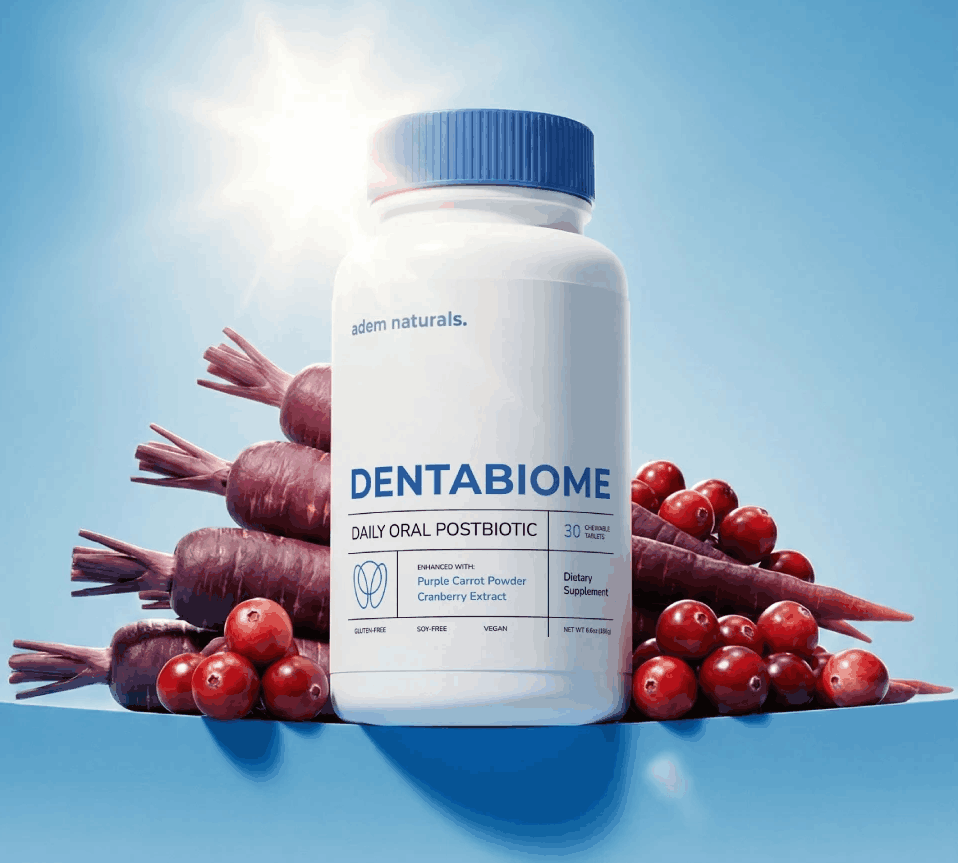 Denta Biome premium oral health supplement product