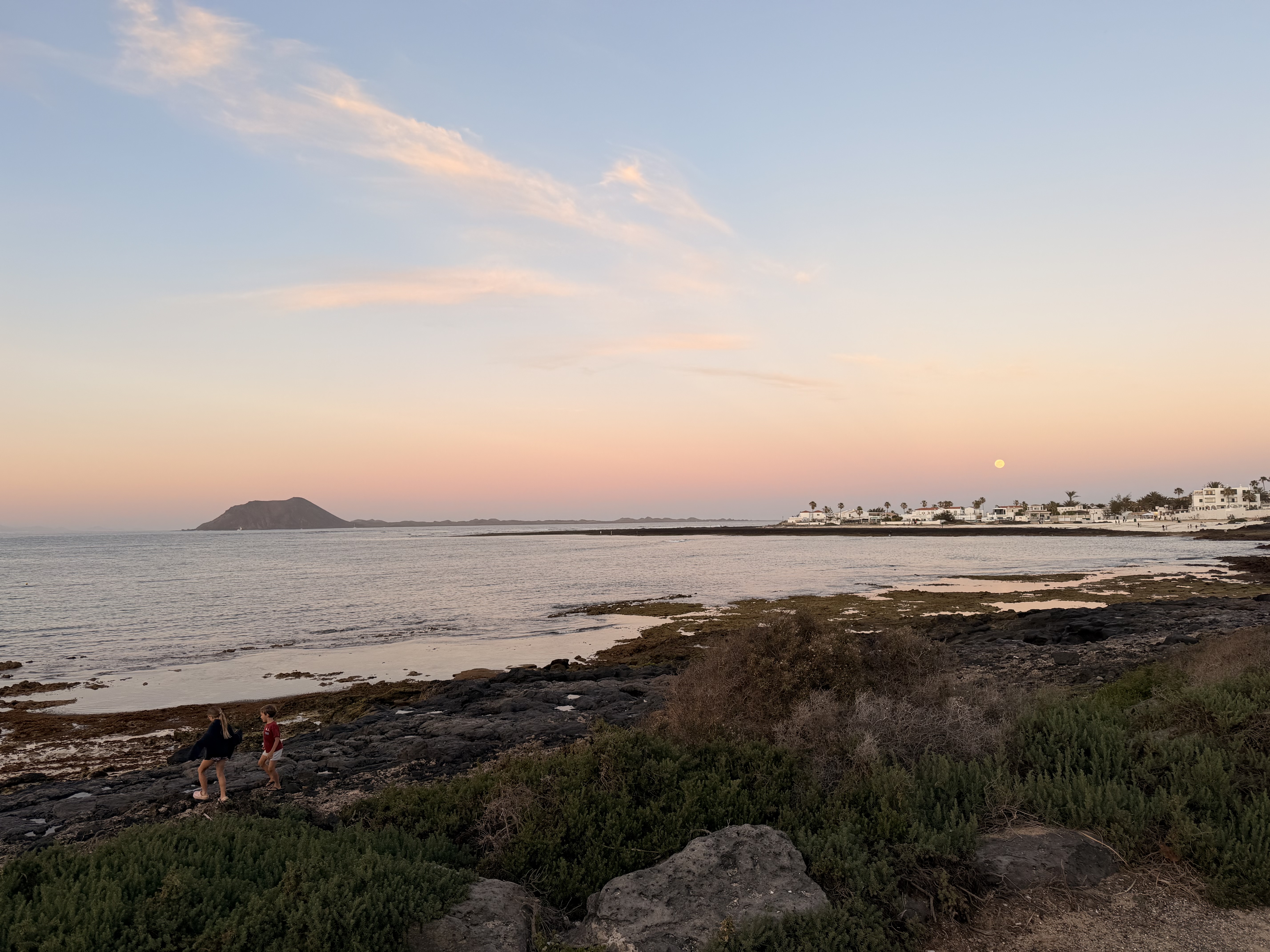The Slow House Lajares with Fuerteventura landscape