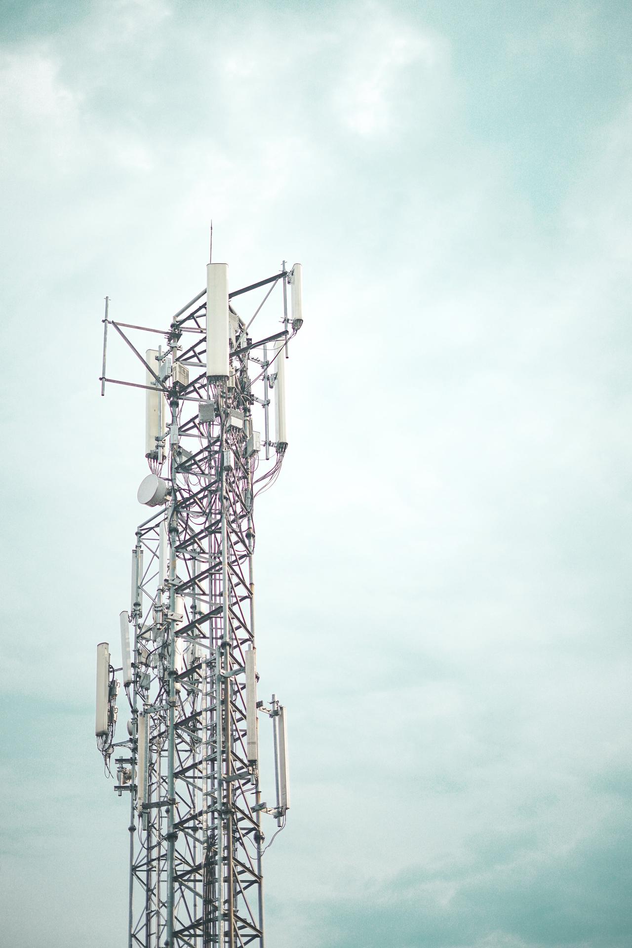 Communications tower representing how to use IoT in business