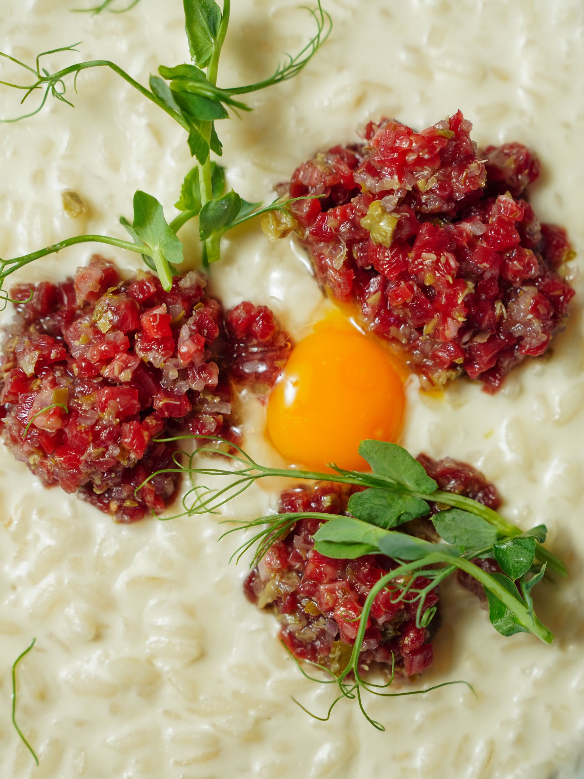 Plated tartare