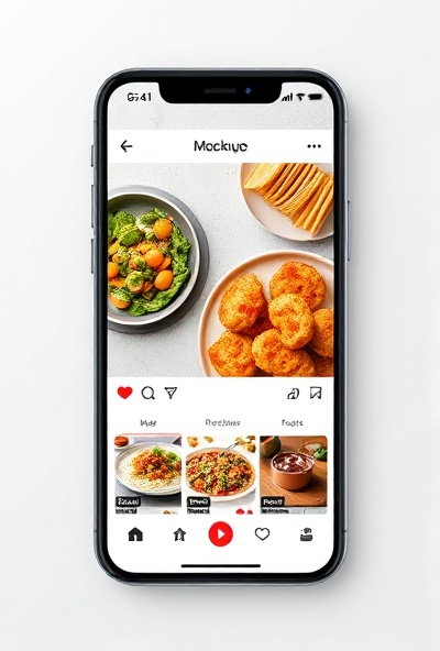 FoodFlow app mockup