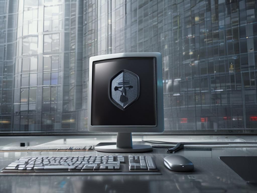 **AI Image Generation Prompt:**

Create a highly realistic high-resolution photo that emphasizes the critical role of cyber defense in protecting sensitive government data. The composition should feature a single subject: a focused, determined cybersecurity analyst sitting at a modern, sleek desk, intently monitoring multiple glowing computer screens filled with intricate data visualizations and security alerts. 

The analyst should be depicted in professional attire, showcasing a deep concentration on thei