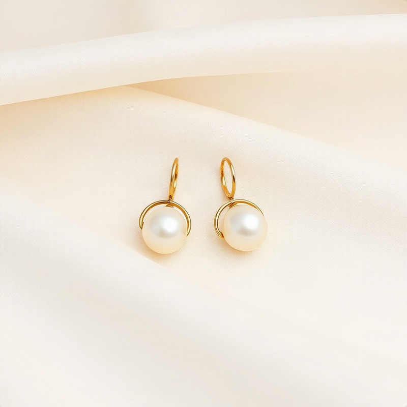 Pearl Cluster Earrings