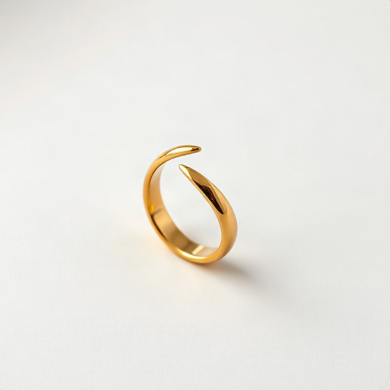 Sculptural Gold Ring