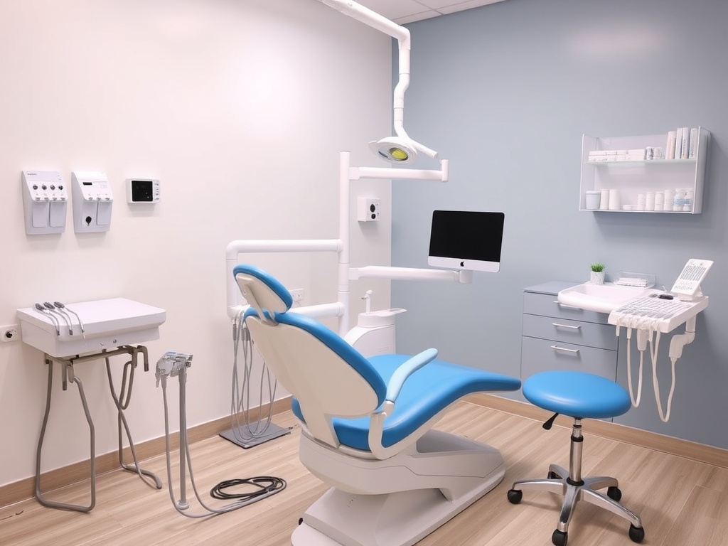 Professional dental operatory cleaning and sanitization