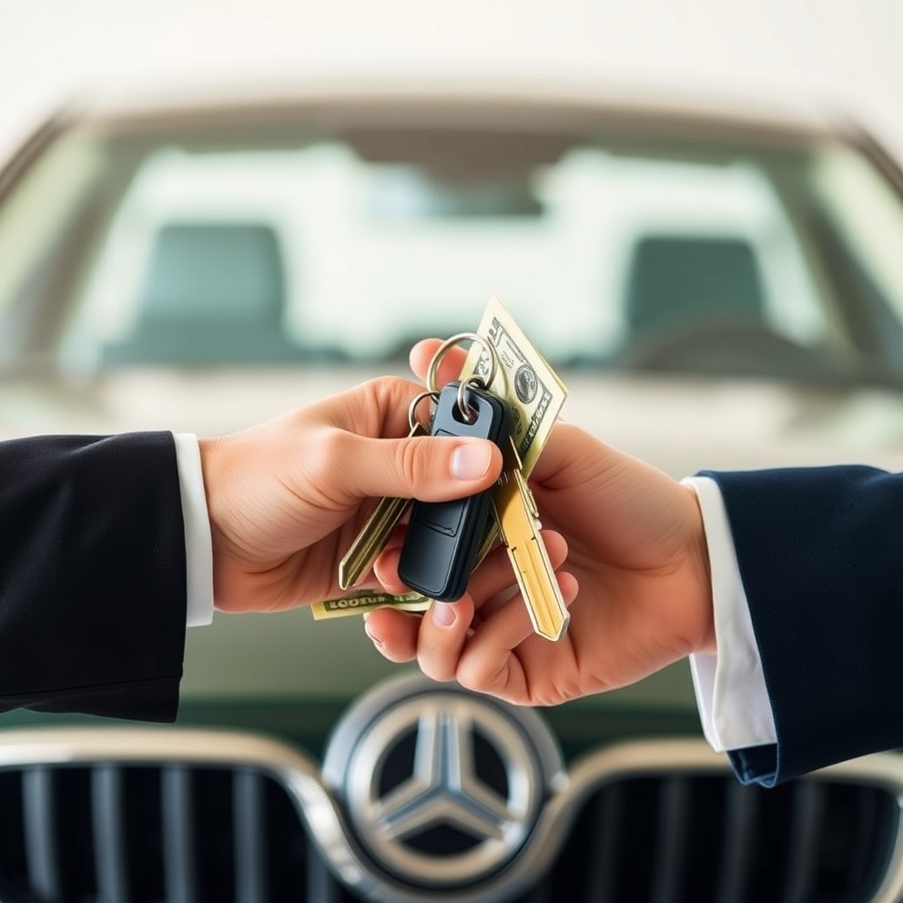 Cash for cars transaction