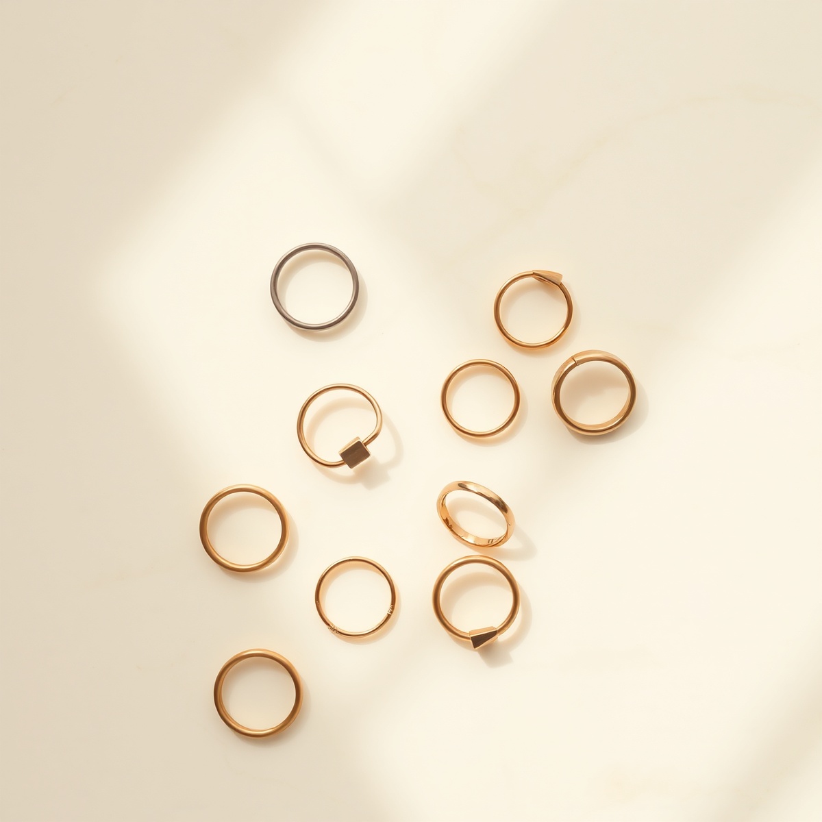 Serpentine Gold Ring