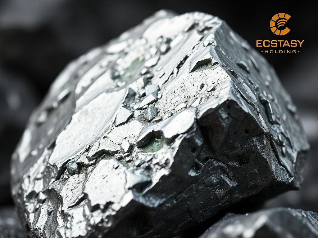 **AI Image Generation Prompt:**

Create a highly realistic, high-resolution image that captures the essence of the blog titled "Unlocking the Value of Pakistan's Chrome Ore." The composition should be clean and straightforward, featuring a single subject that embodies the strength and potential of the chrome ore industry in Pakistan.

**Subject Matter:** 
Depict a close-up shot of a large, glistening piece of chrome ore with striking metallic qualities. The ore should showcase intricate details of its surfa