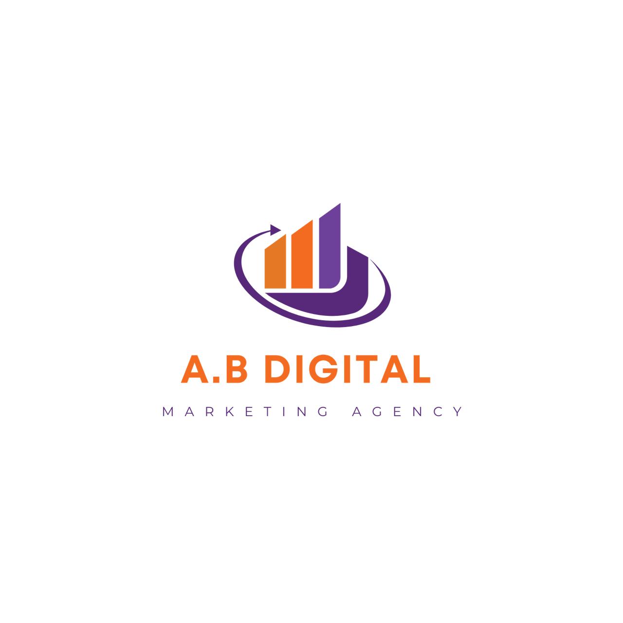 AB Digital Marketing Agency Logo