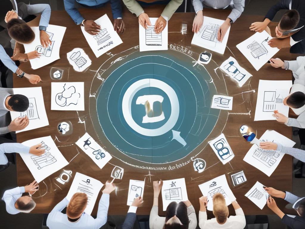 1. Effective communication
2. Team collaboration
3. Business meeting
4. Clear messaging
5. Professional dialogue
6. Communication tools
7. Diverse team
8. Engagement
9. Feedback
10. Problem-solving
11. Strategy
12. Presentation
13. Digital communication
14. Leadership
15. Connection