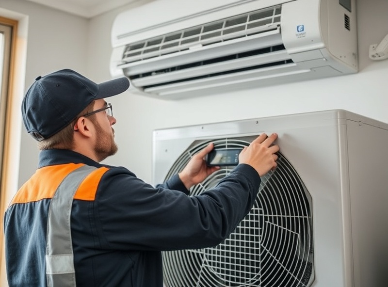 Testing and configuring air conditioning system