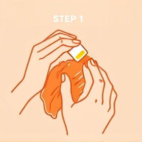 Step 1: Apply Hair Growth Oil