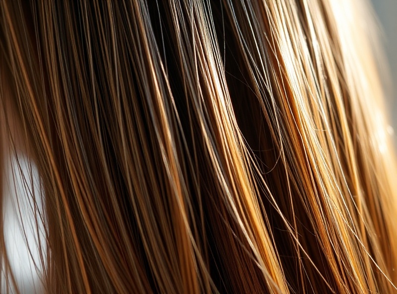 Healthy hair detail