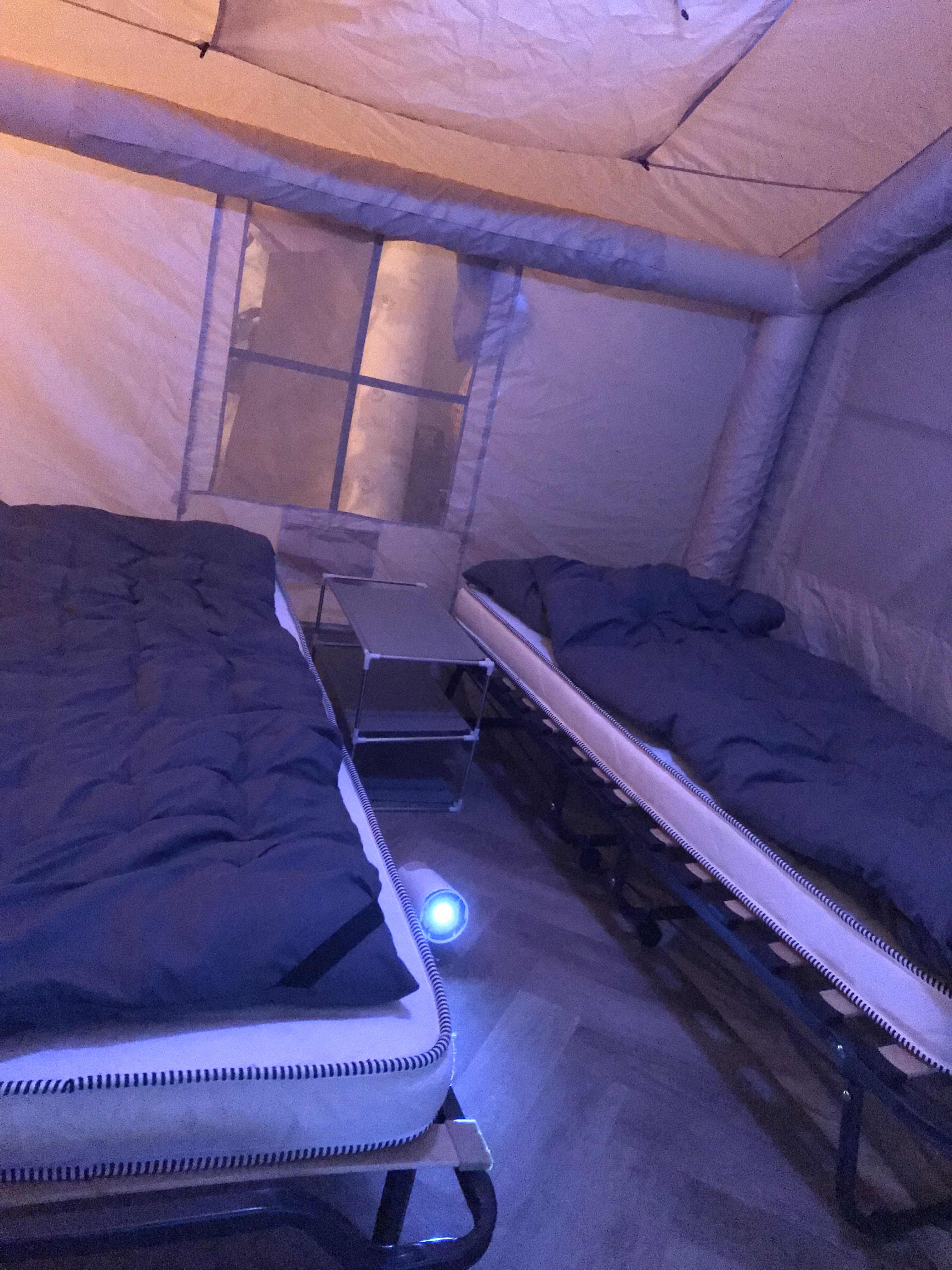 Loperstent detail - Nijmeegse 4daagse accommodatie