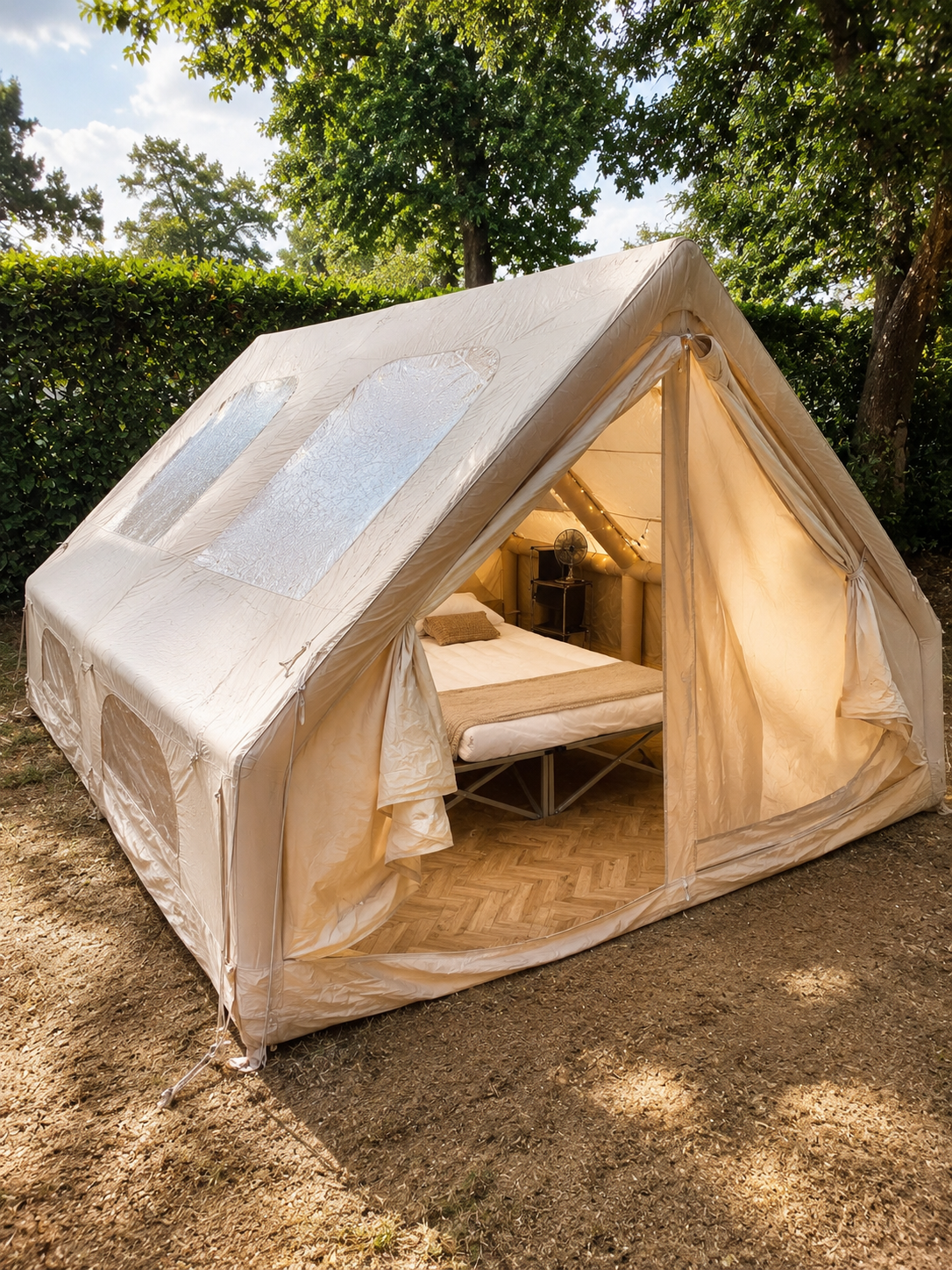 Glamping Gardameer - privé pitch met tenten