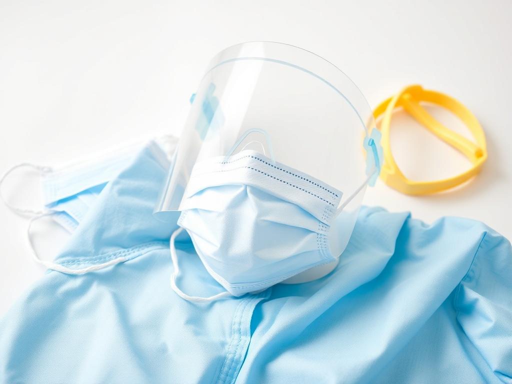 A close up shot of an assortment of Personal Protective