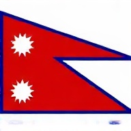 Official national flag of Nepal