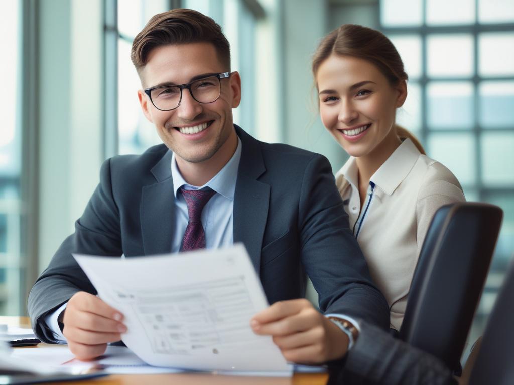 A close up shot of a smiling new Canadian holding