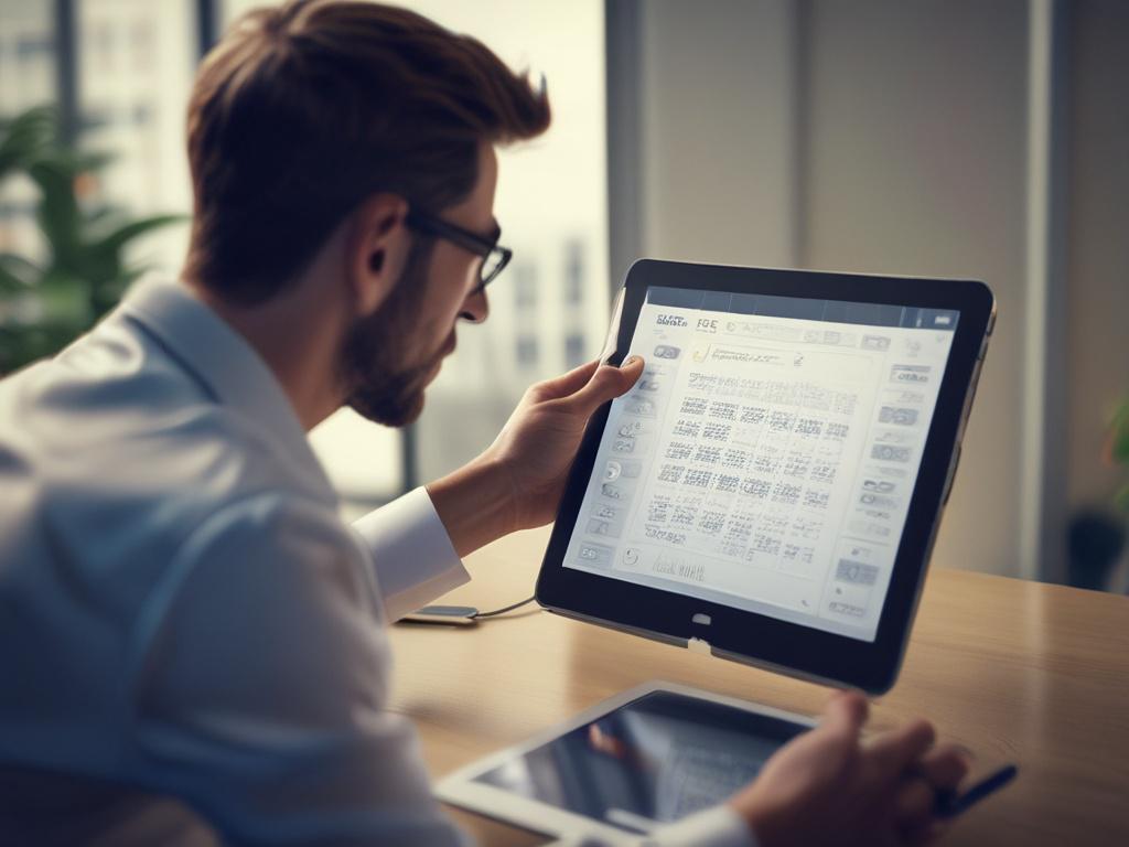 A close up shot of a professional consultant explaining reactivation