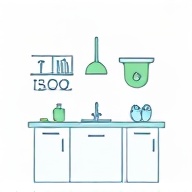 Deep Kitchen & Bathroom Cleaning