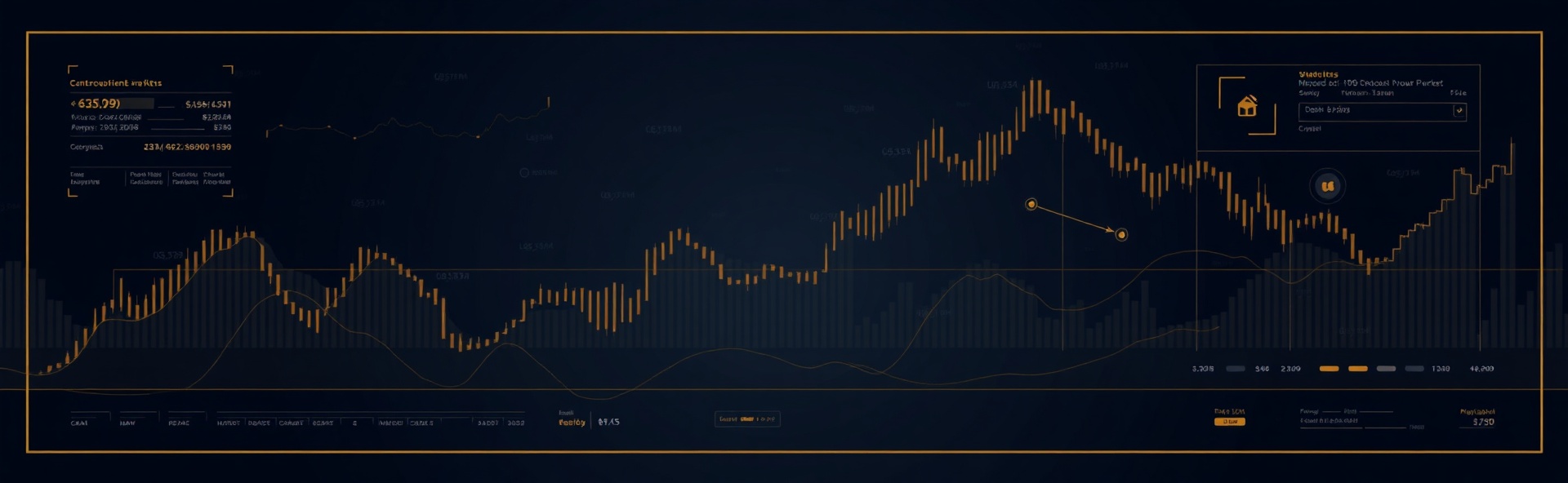 Financial markets background