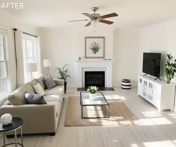 Living Room After Cleaning
