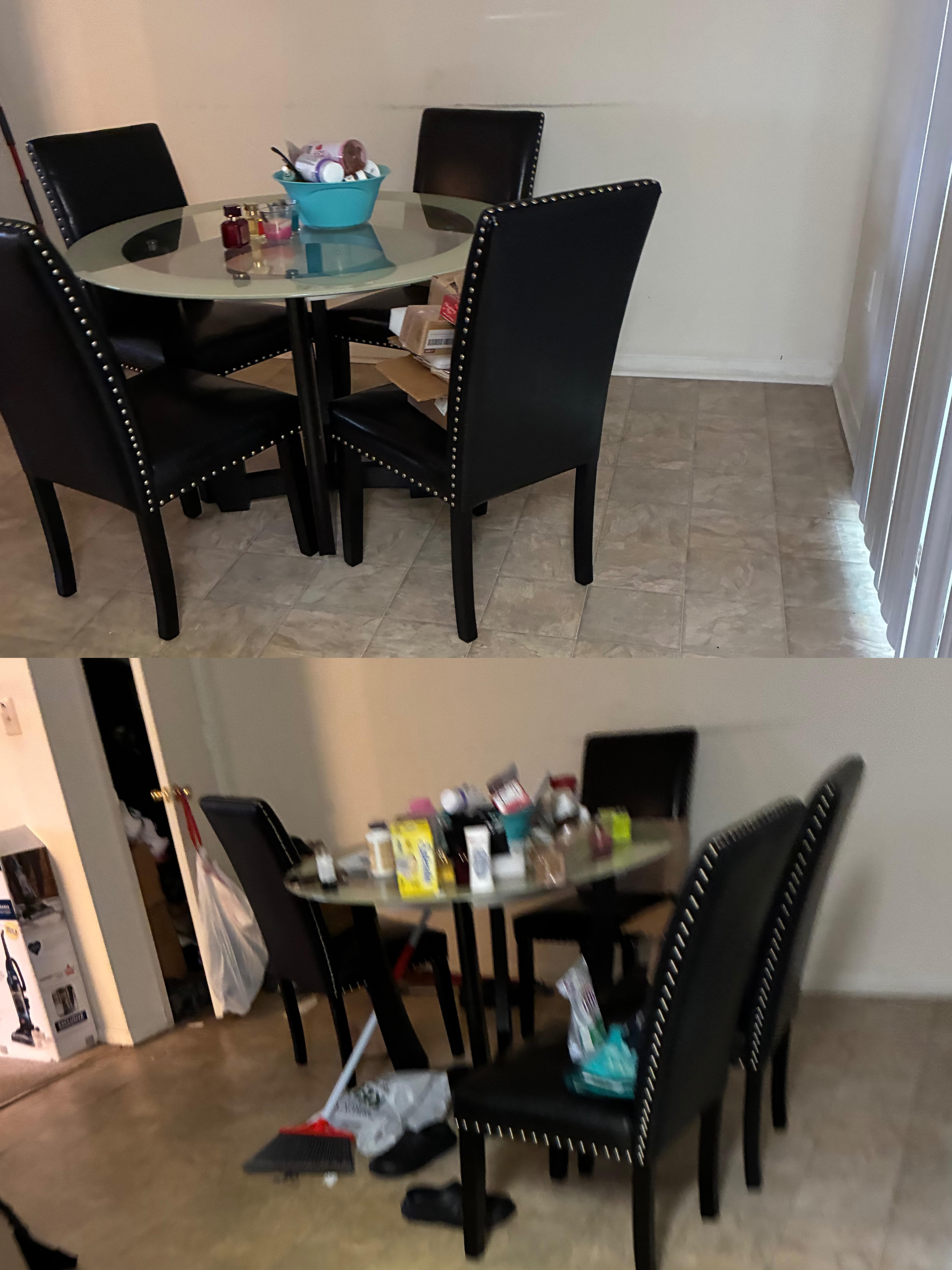 Before and After Cleaning Transformation