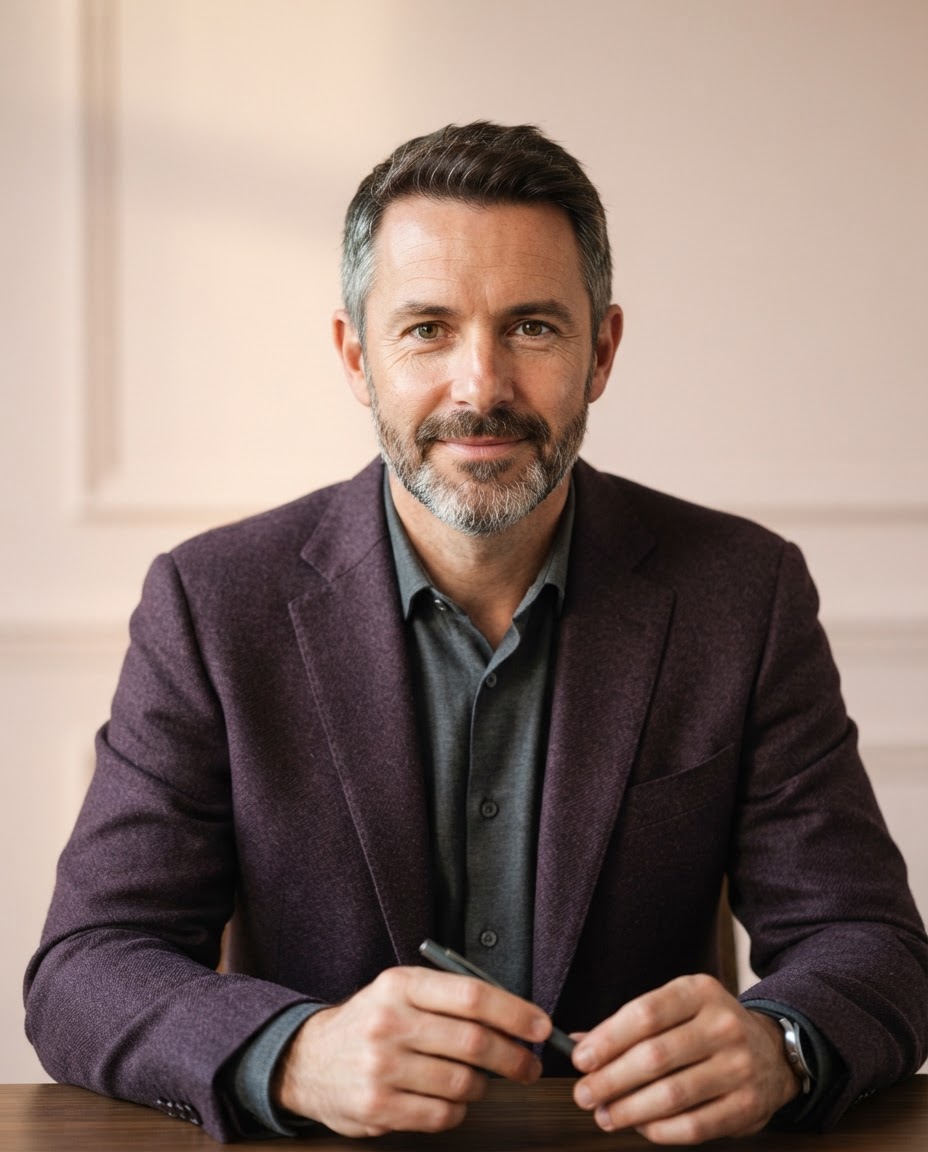 Portrait of Marcus Hale, Chief Technology Officer