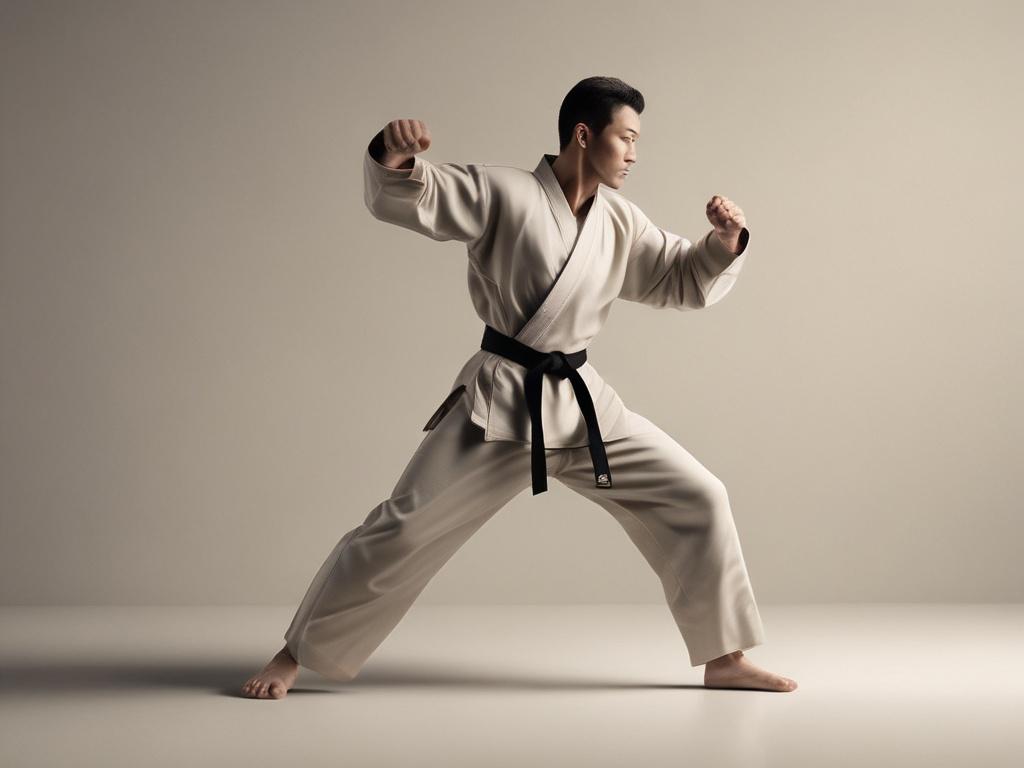 3D martial arts techniques, interactive visualization, training tool
