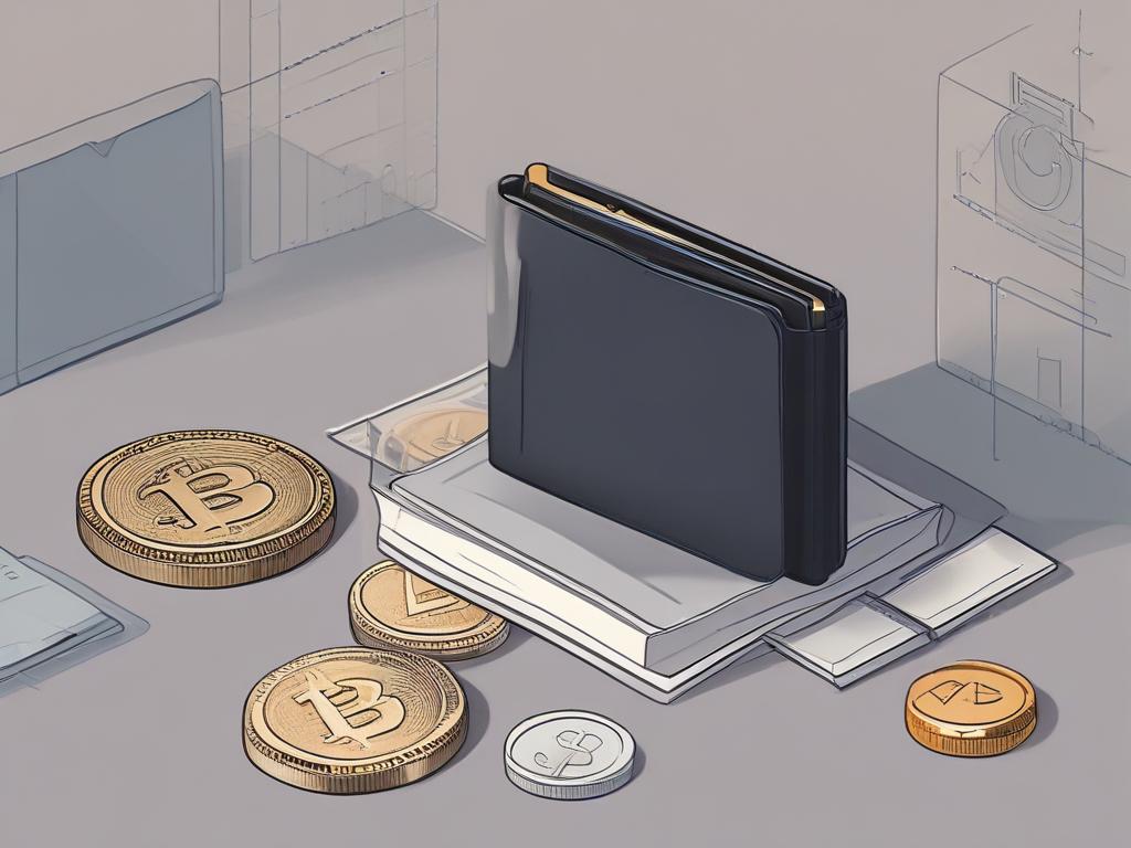 dark theme, secure wallet, finance, cryptocurrency, futuristic