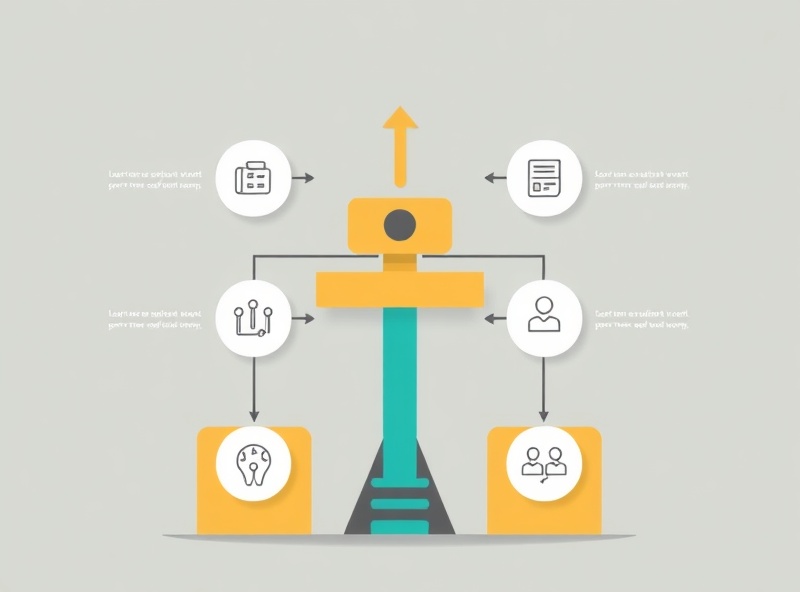 Organizational structure and systems illustration