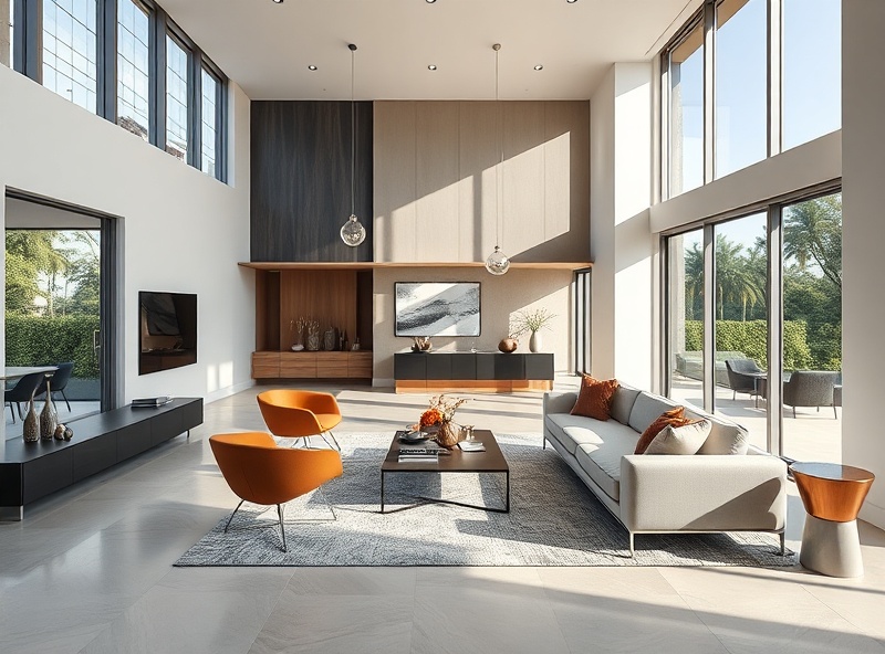 Luxury Modern Estate living room