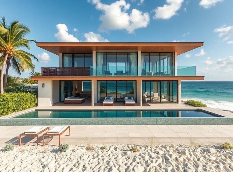 Beachfront Luxury Villa exterior