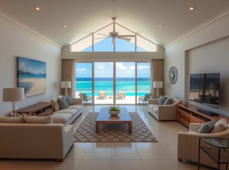 Beachfront Luxury Villa interior