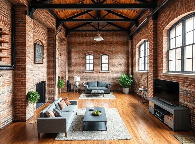 Contemporary Urban Loft exterior
