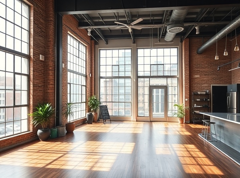 Contemporary Urban Loft interior