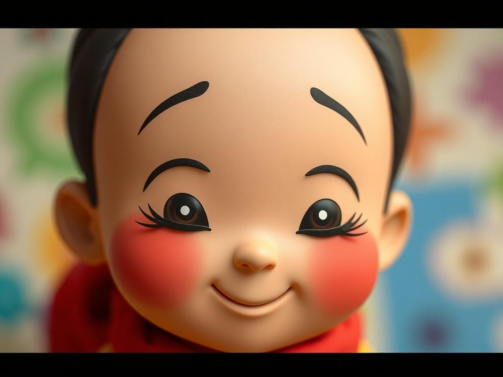 A close-up shot of an animated character on a colorful background, symbolizing hope and community engagement. The image captures the essence of storytelling through animation, appealing to viewers' emotions and encouraging action.