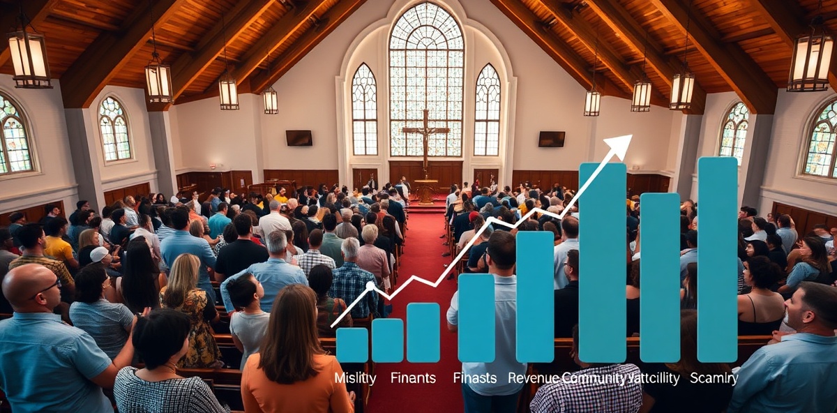 Multiple congregations sharing church space while maintaining growth